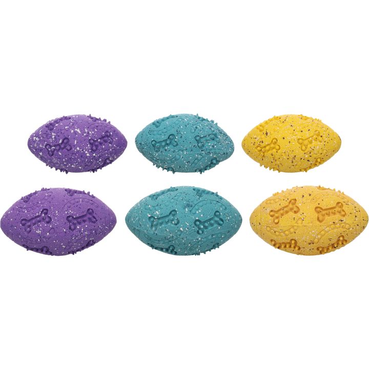Toy Freckles Rugby Multiple colours | 524639 | Flamingo Pet Products