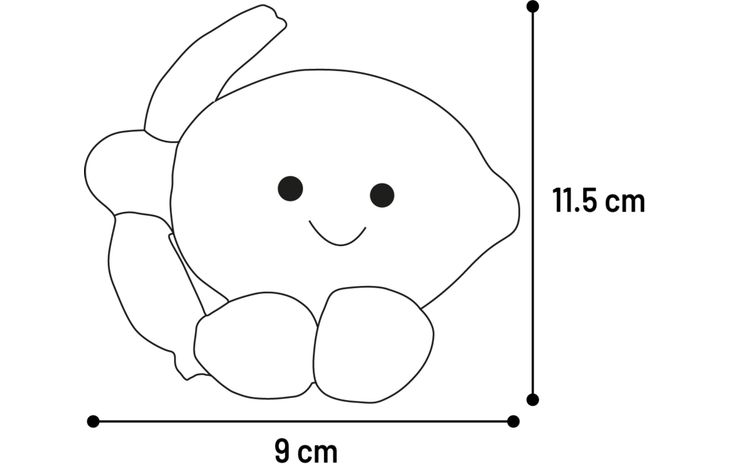 Flamingo Toy Citri Lemon & Pear & Orange Multiple colours
