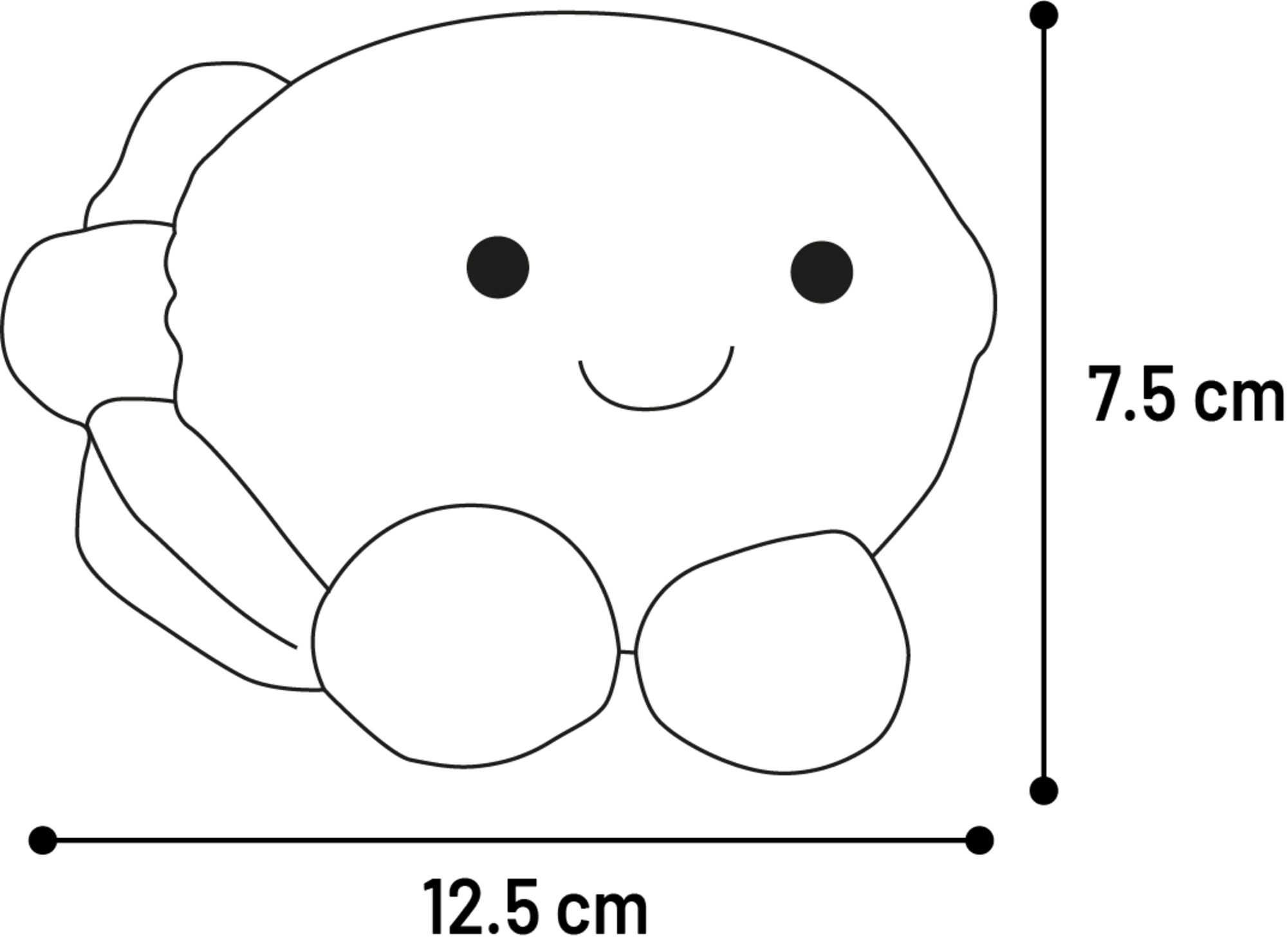 Flamingo Toy Citri Lemon Yellow