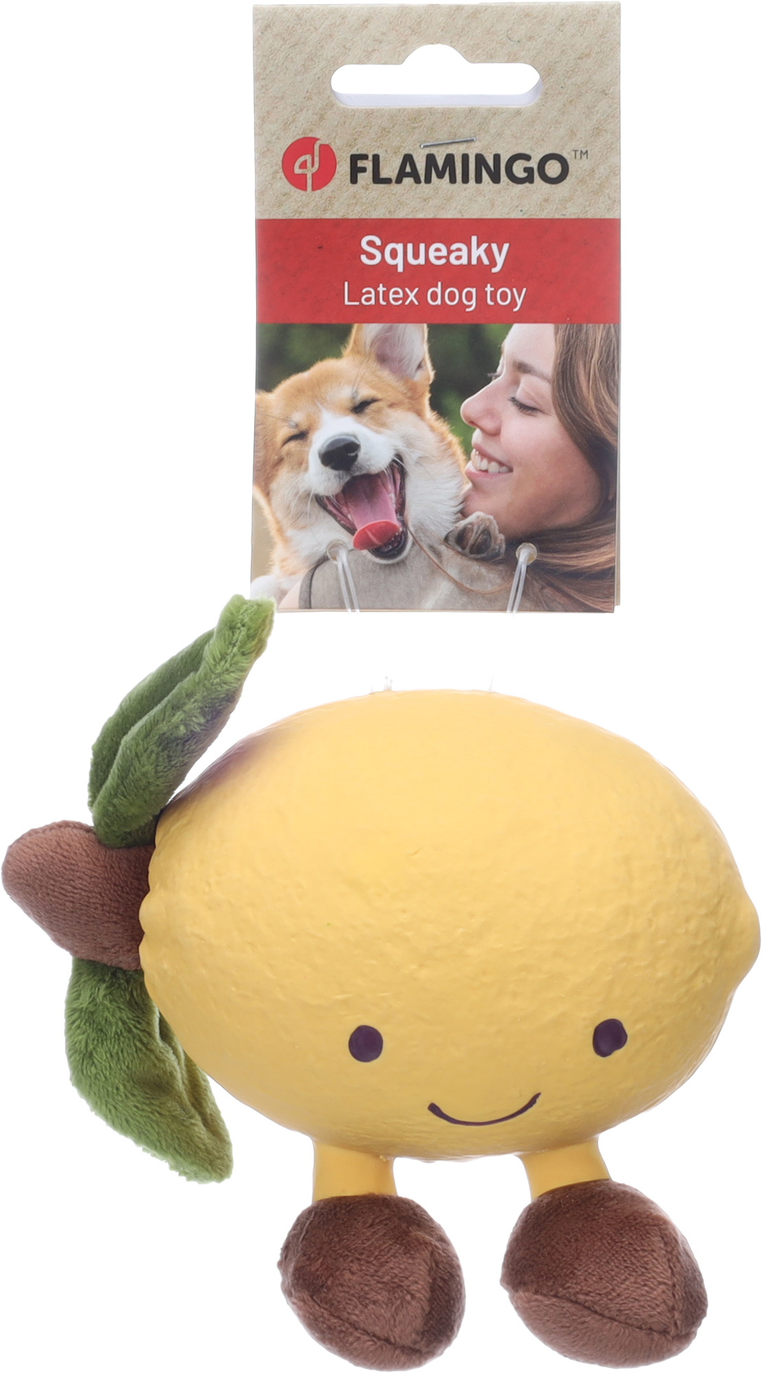 Flamingo Toy Citri Lemon Yellow