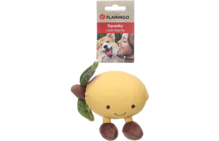 Flamingo Toy Citri Lemon Yellow