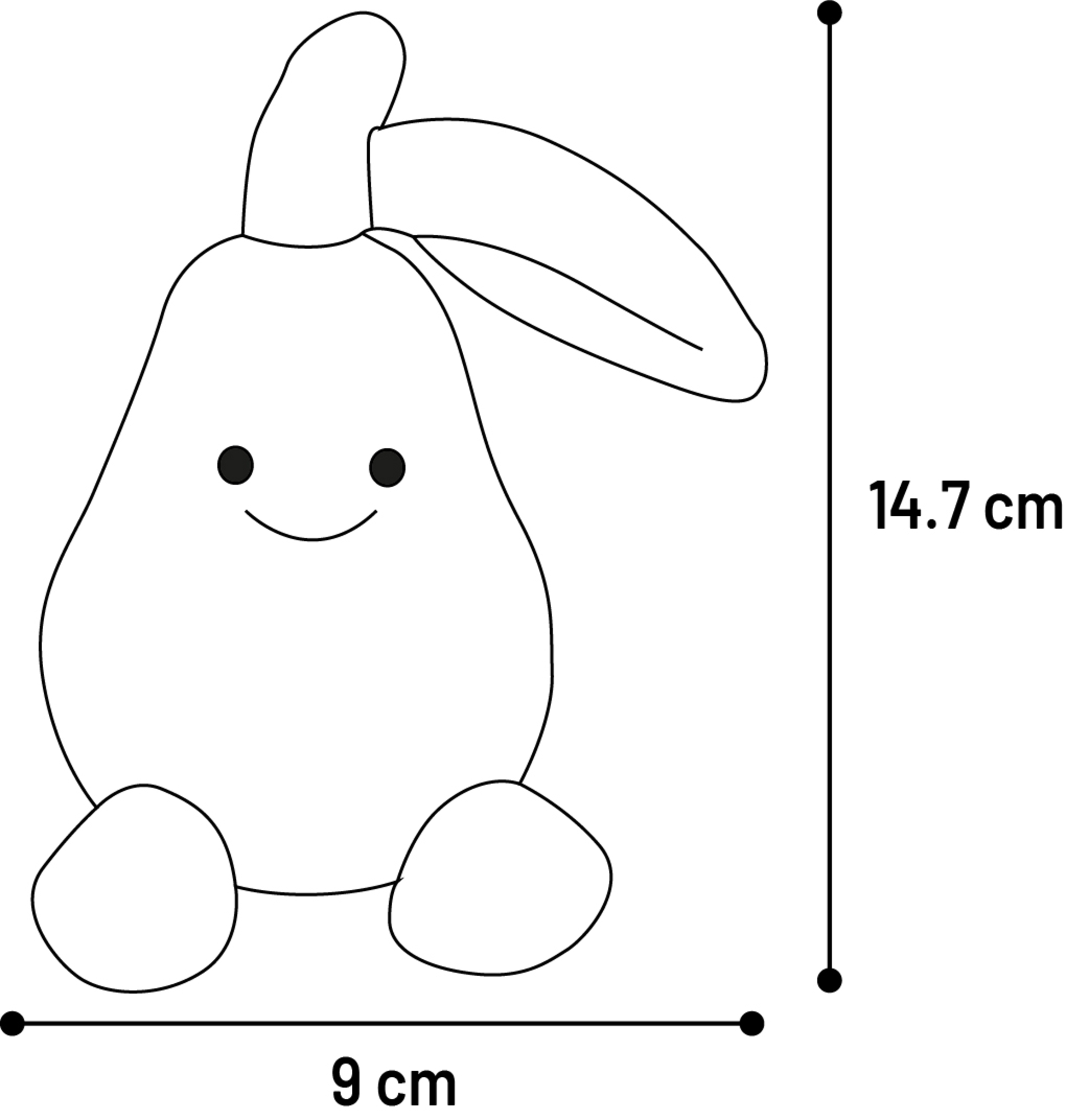 Flamingo Toy Citri Pear Green