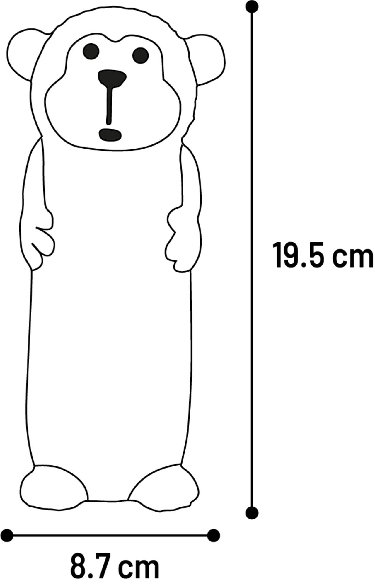 Flamingo Toy Reru Monkey Multiple colours