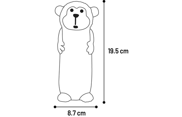 Flamingo Toy Reru Monkey Multiple colours