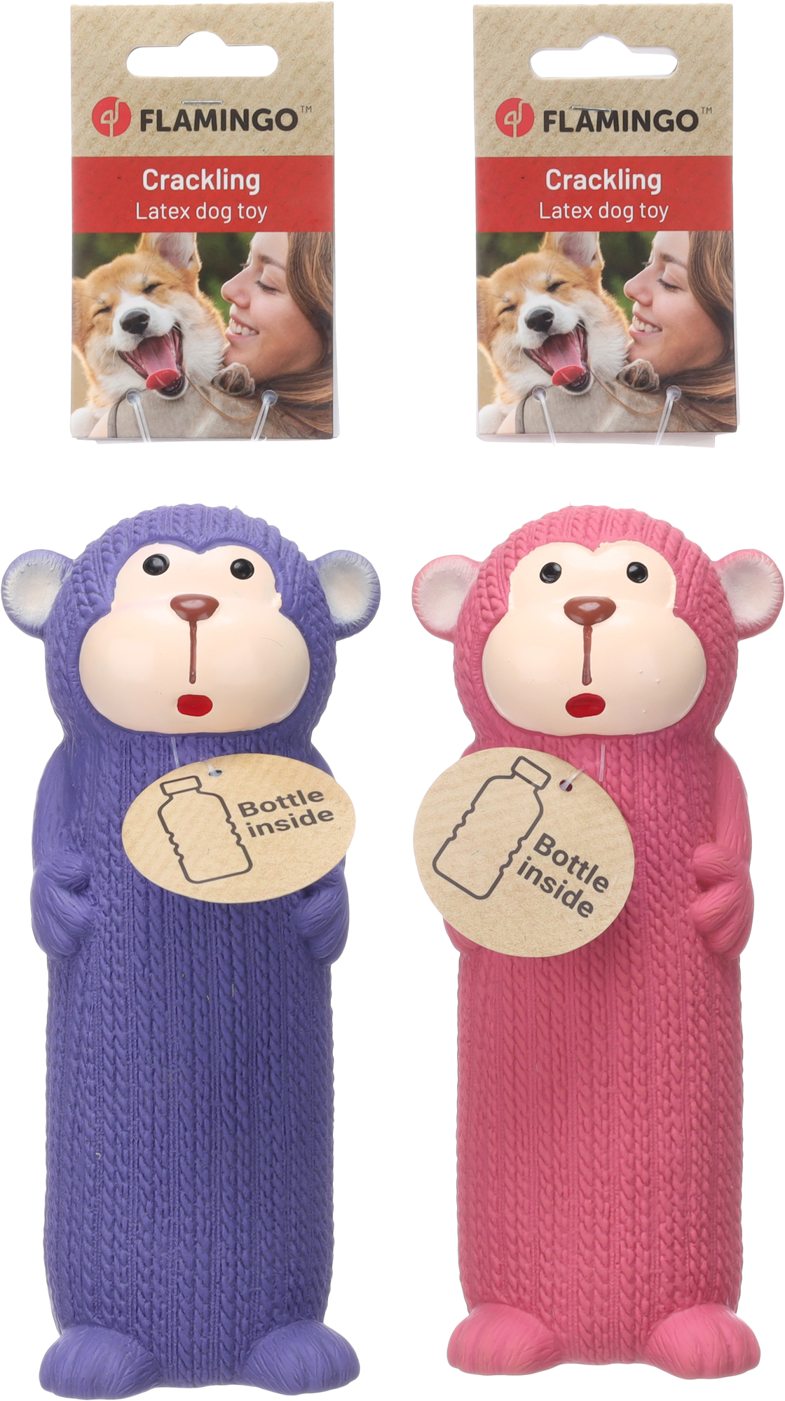 Flamingo Toy Reru Monkey Multiple colours