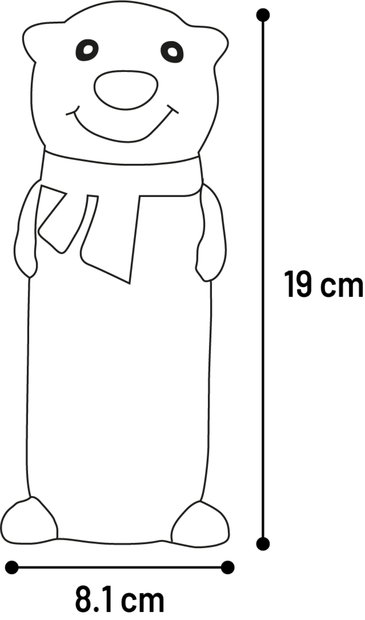 Flamingo Toy Sjaru Bear Multiple colours