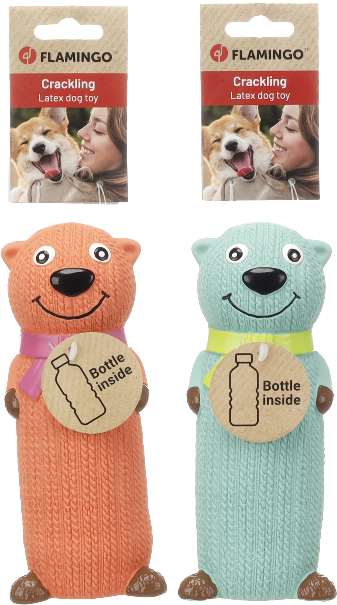 Flamingo Toy Sjaru Bear Multiple colours