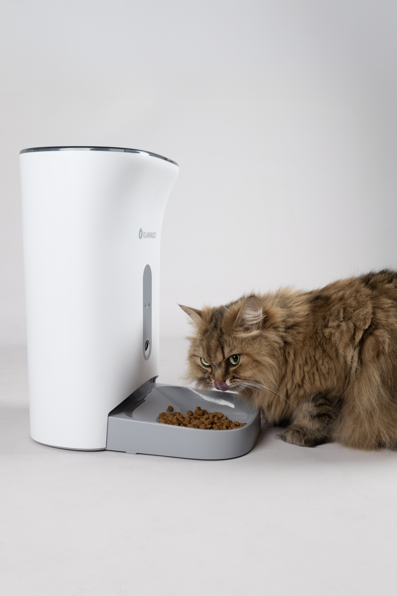 Flamingo Voederautomaat Omega Wit