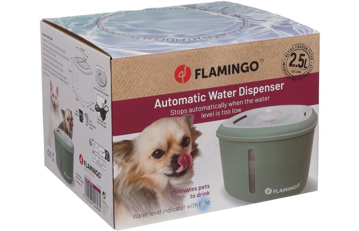 Flamingo Drinkfontein Finto Groen