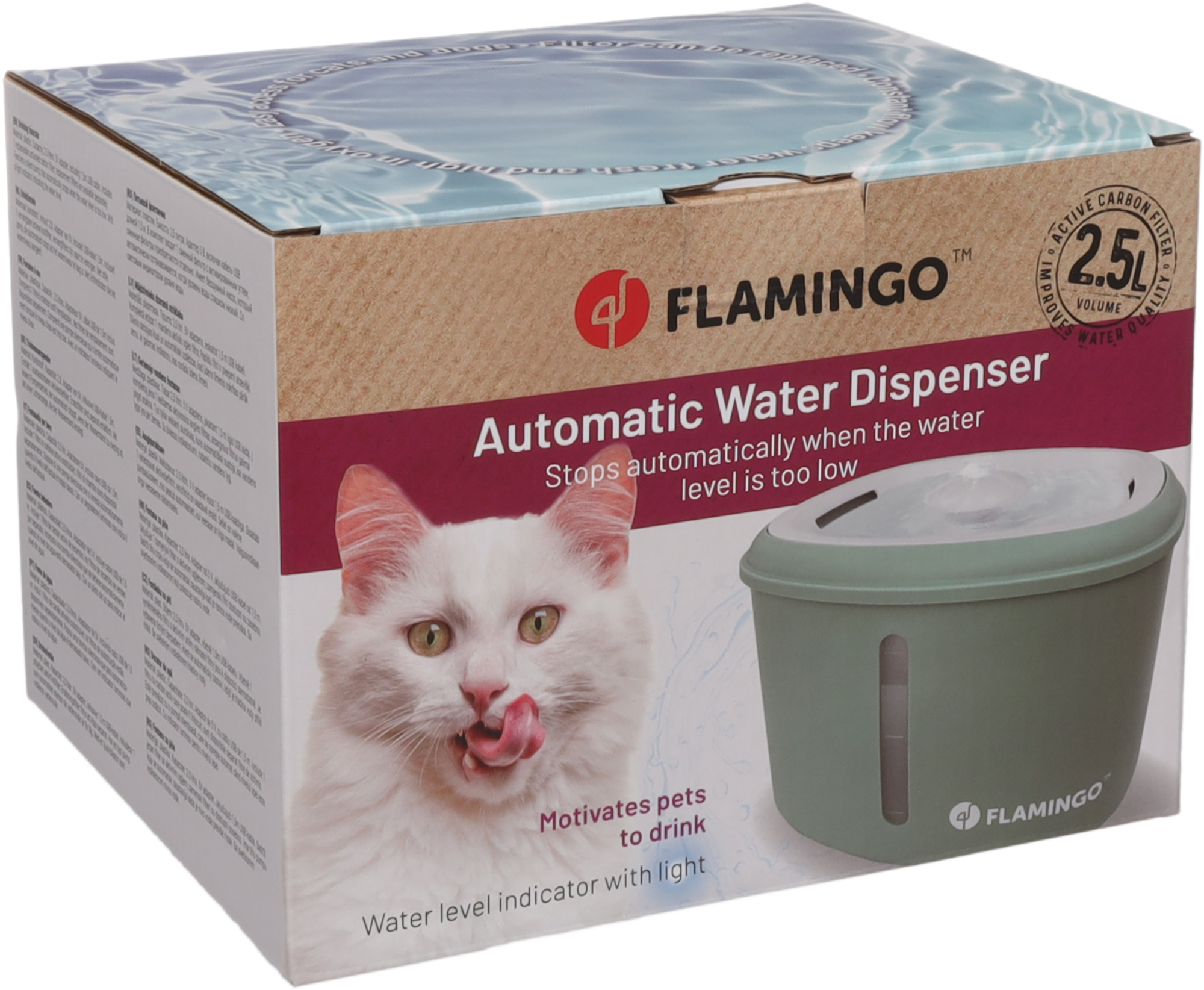 Flamingo Drinking fountain Finto Green
