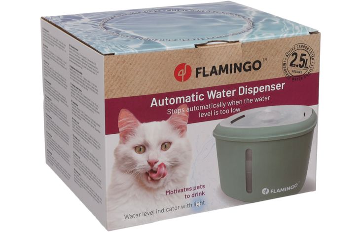 Flamingo Drinkfontein Finto Groen