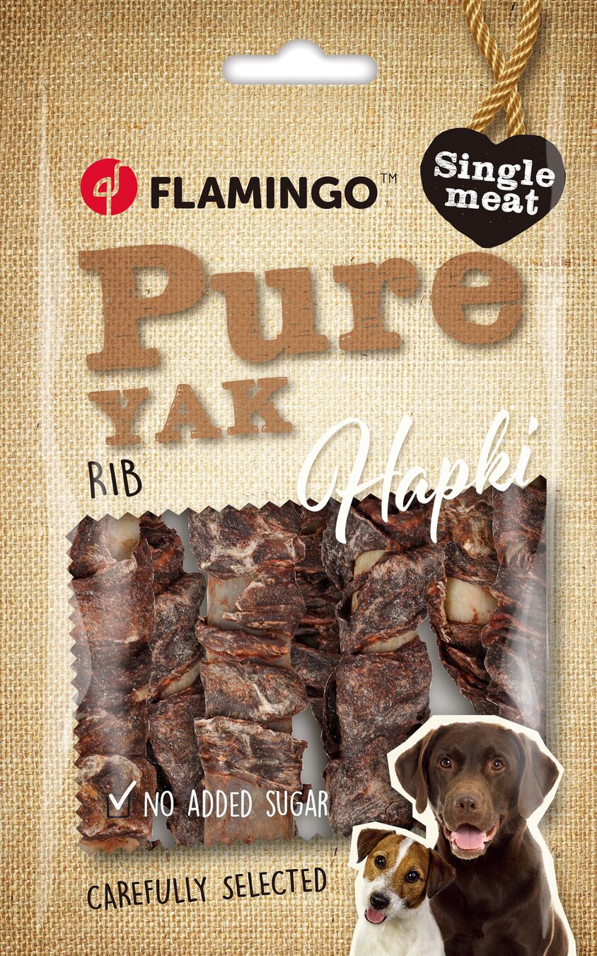 Flamingo Snacks Hapki Pure Rib with yak 