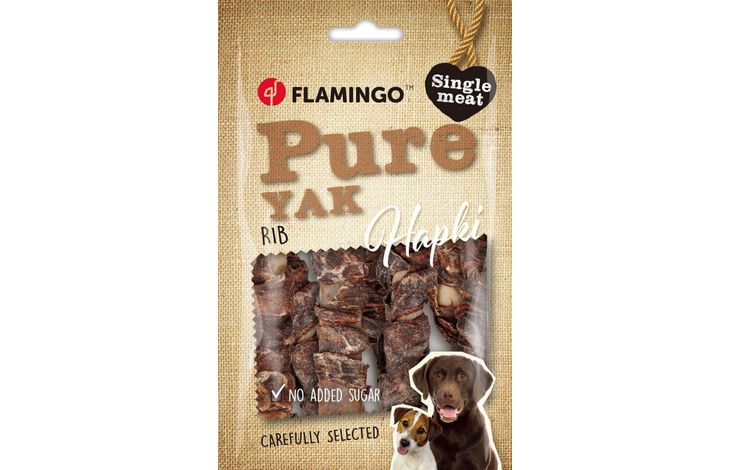 Flamingo Snacks Hapki Pure Rib with yak 