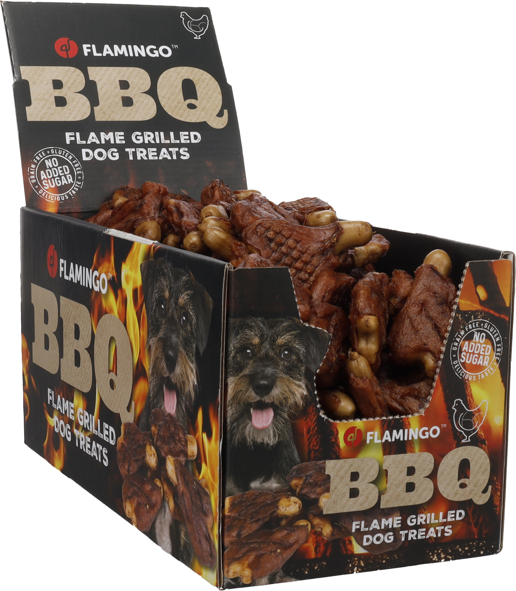 Flamingo Snacks BBQ T-bone with chicken 