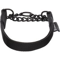 Flamingo Anti-trek halsband Trero Zwart