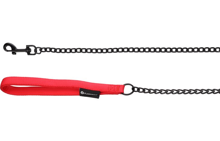Flamingo Chain leash Trero Red