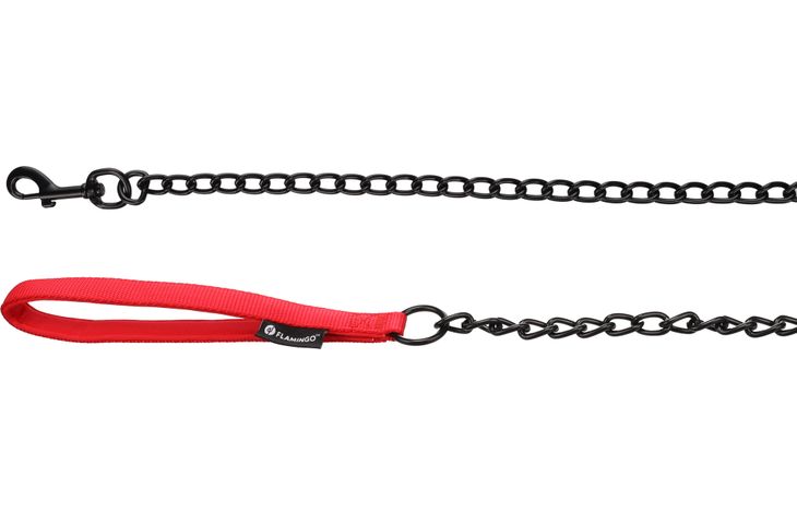 Flamingo Chain leash Trero Red
