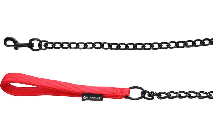 Flamingo Chain leash Trero Red