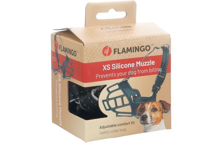 Flamingo Muselière Benzo Noir