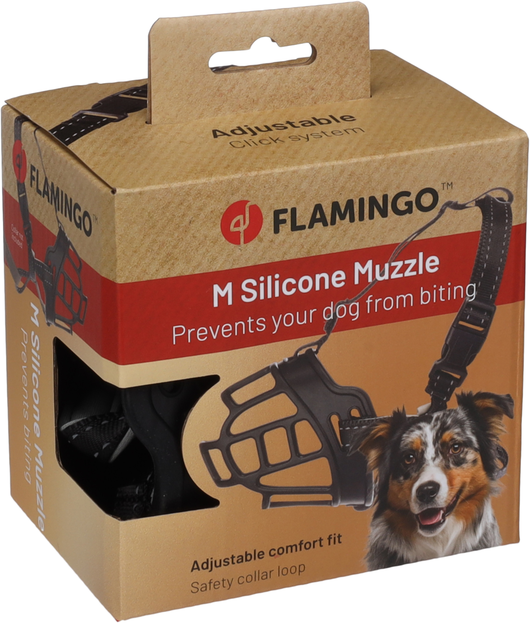 Flamingo Muselière  Benzo Noir