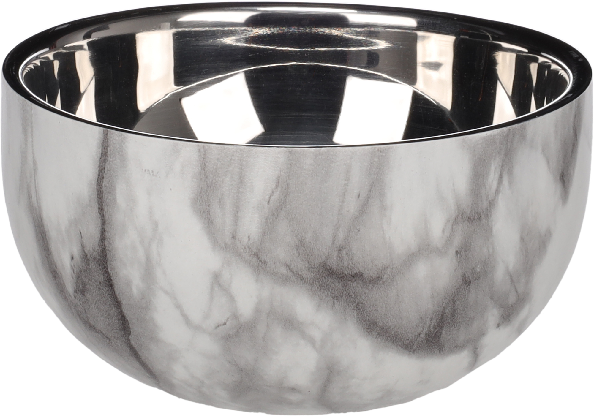 Flamingo Feeding and drinking bowl Oase Round Grey & Silver