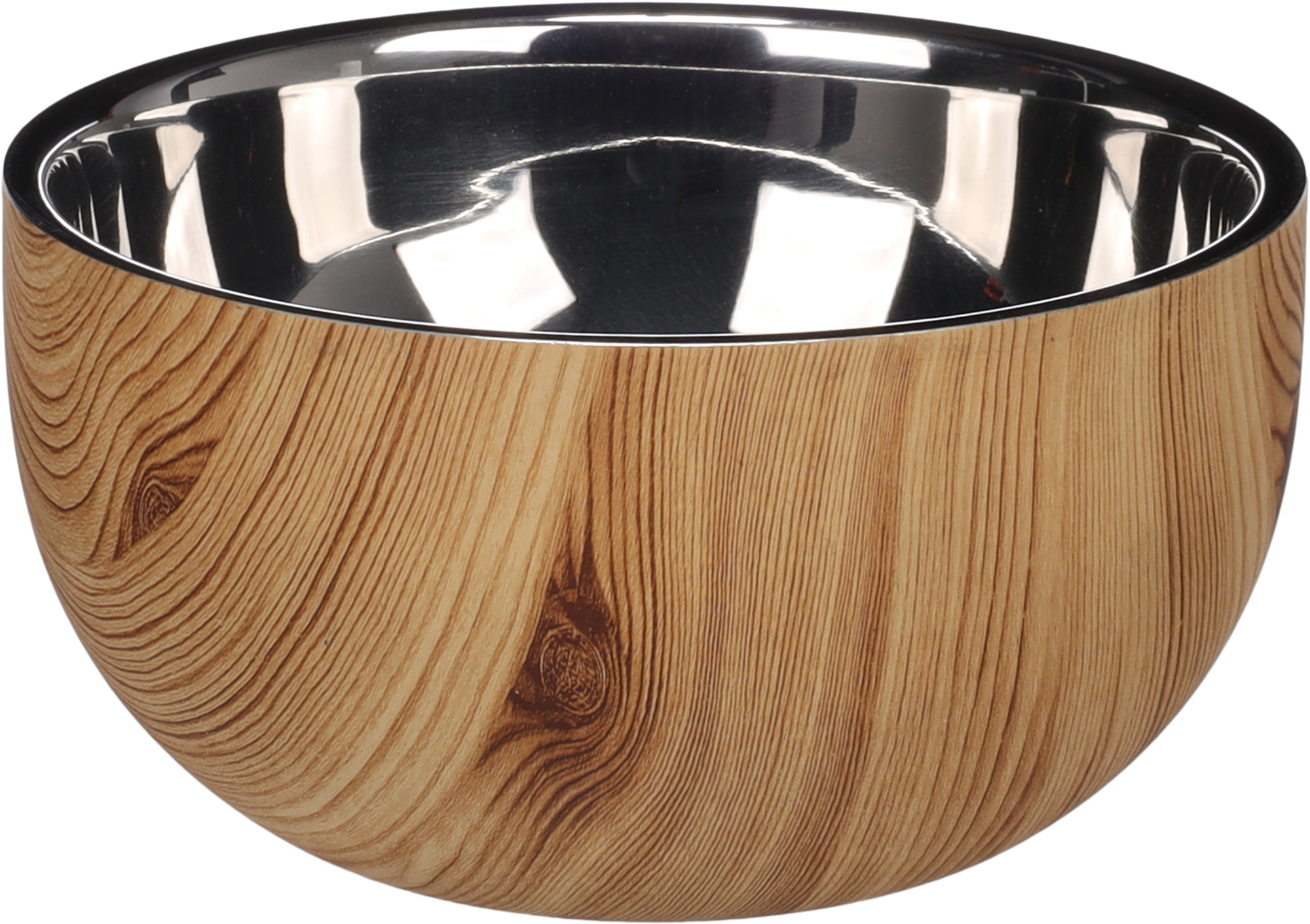 Flamingo Feeding and drinking bowl Oase Round Brown & Silver