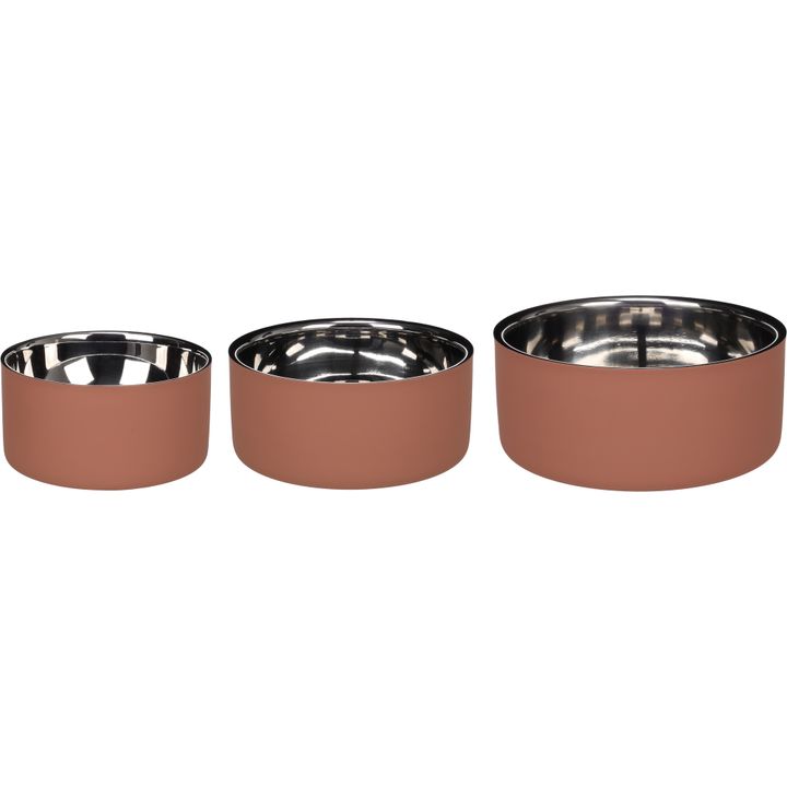 Eet- en drinkpot Eram Rond Roze | 524463 | Pet Products