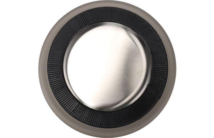 Flamingo Eet- en drinkpot Xara Rond Taupe & Zilver