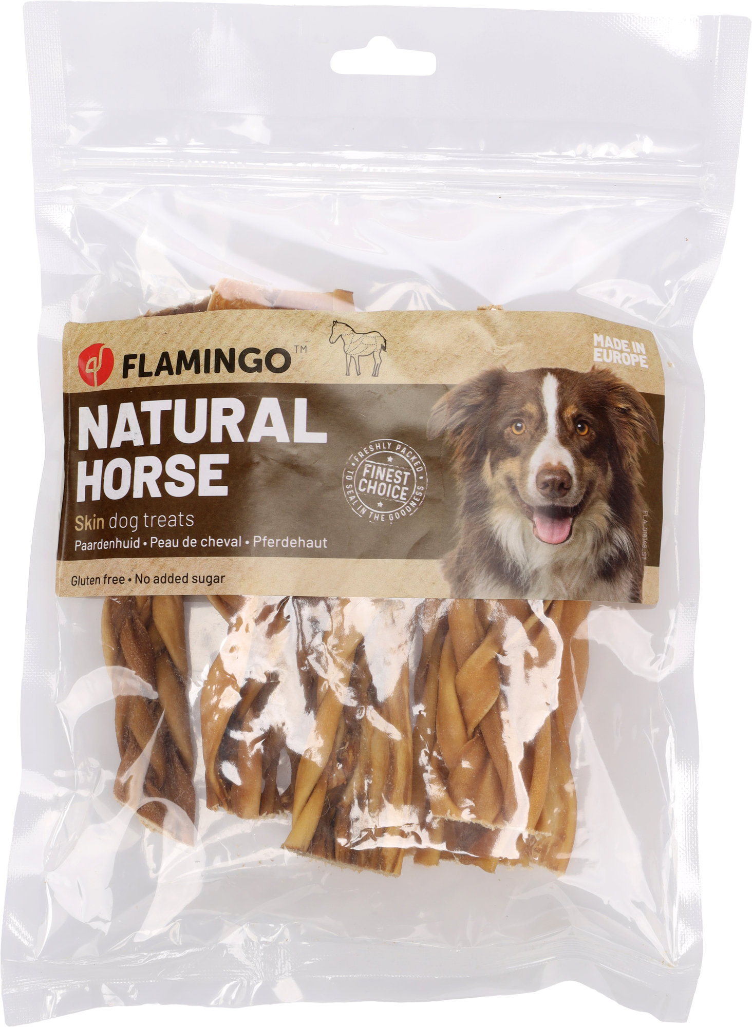 Flamingo Snacks Nature Horse skin Wide