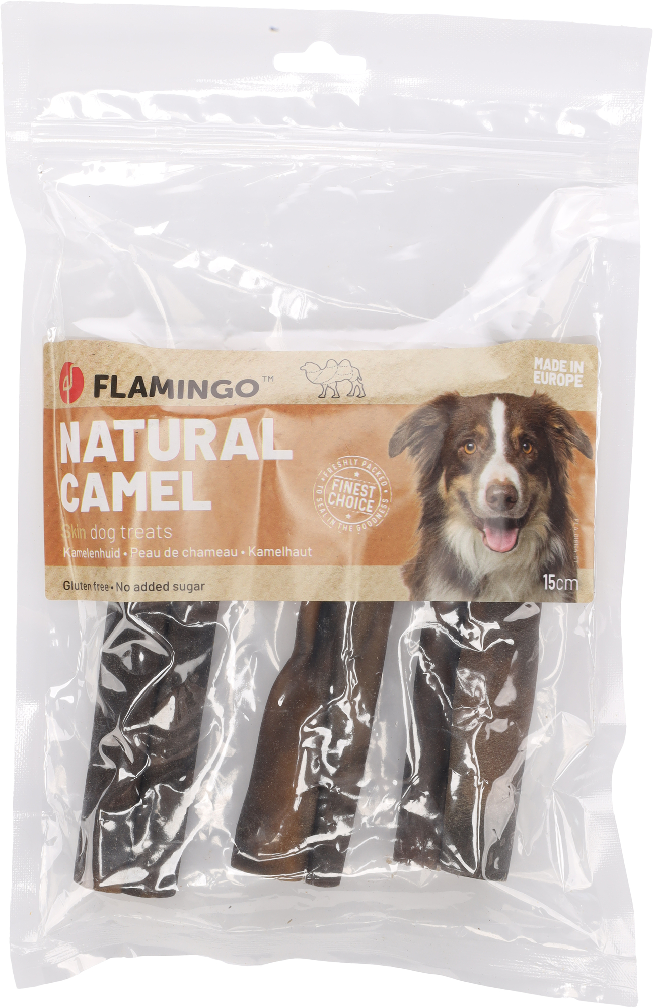 Flamingo Snacks Nature Camel skin Roll