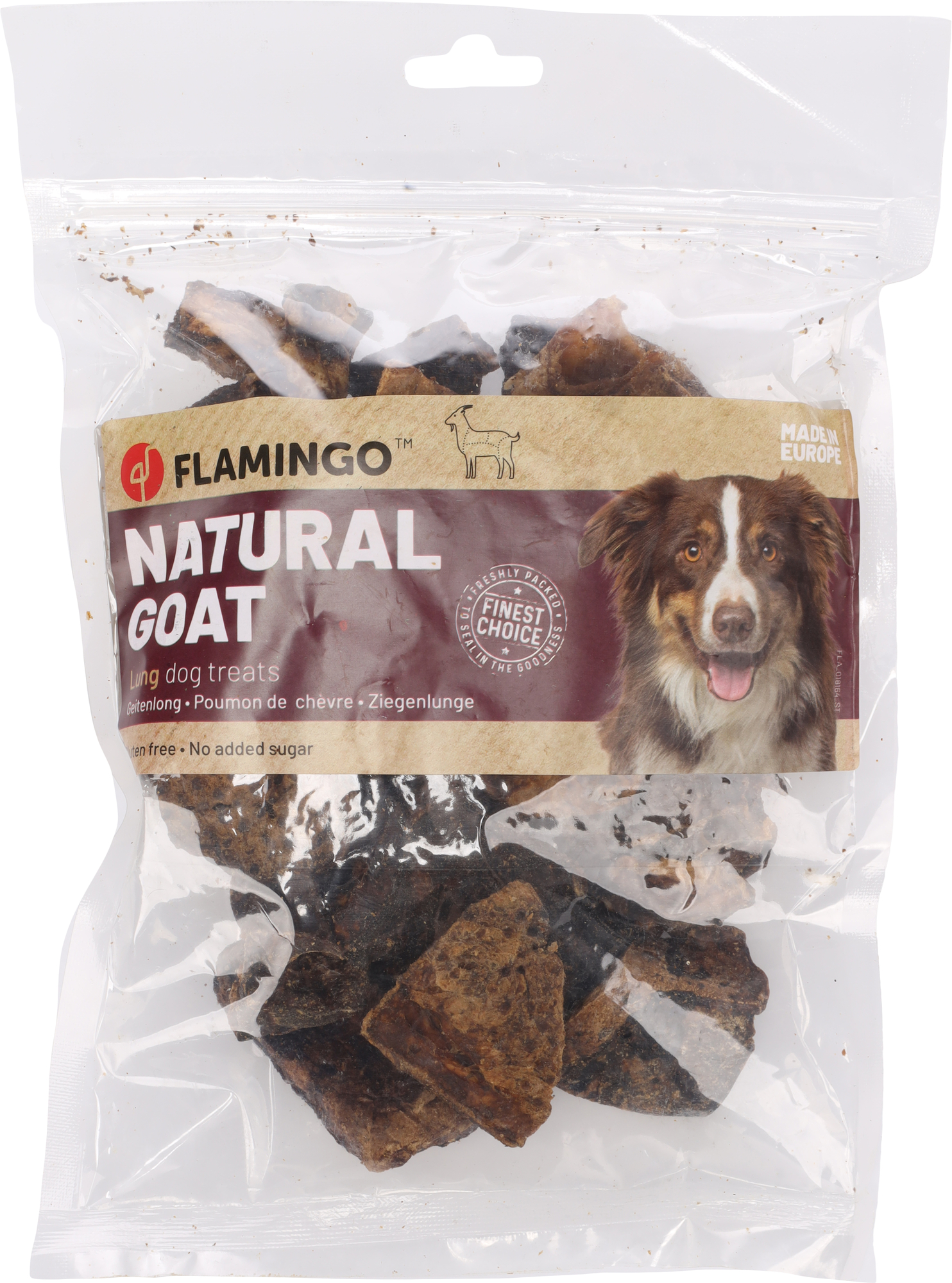 Flamingo Snacks Nature Goat lung Flat