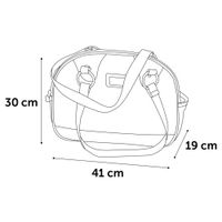 Flamingo Sac de transport Paddie Noir