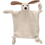 Speelgoed Nezwa Knuffeldoek & Hond Beige