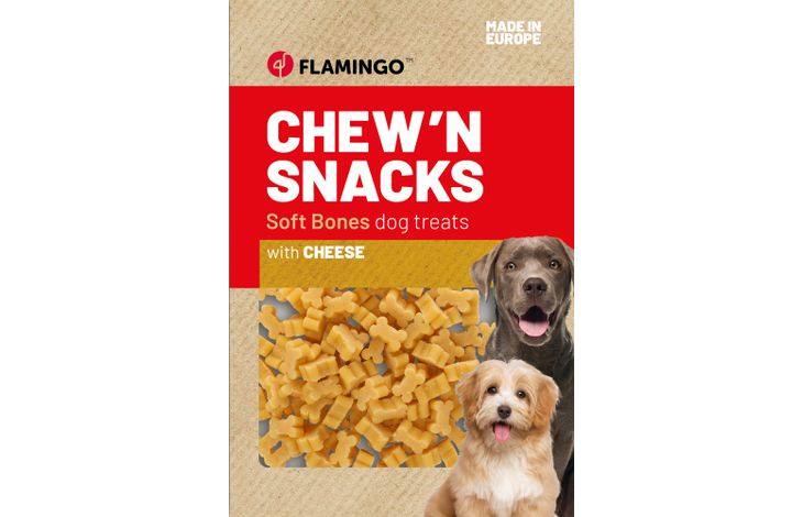 Flamingo Chew'n snack Botjes met kaas 