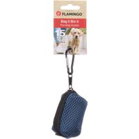 Flamingo Poepzakhouder Misha Blauw