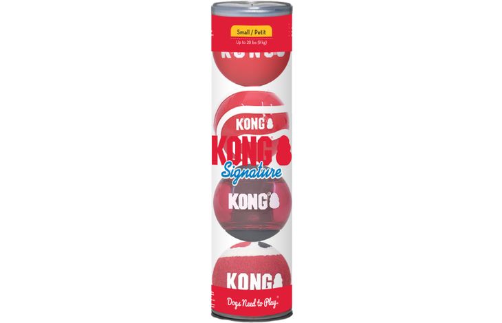 Kong® Kong® Speelgoed Signature Bal Meerkleurig
