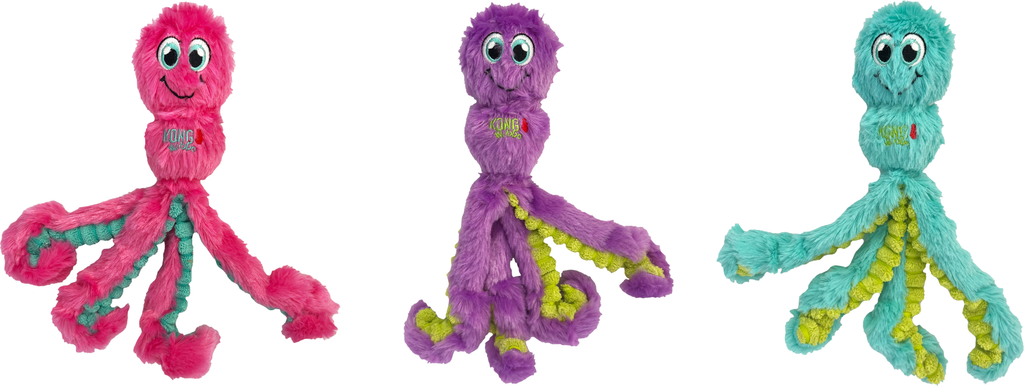 Kong Toy Wubba Multiple colours Octopus 524871 Flamingo Pet Products