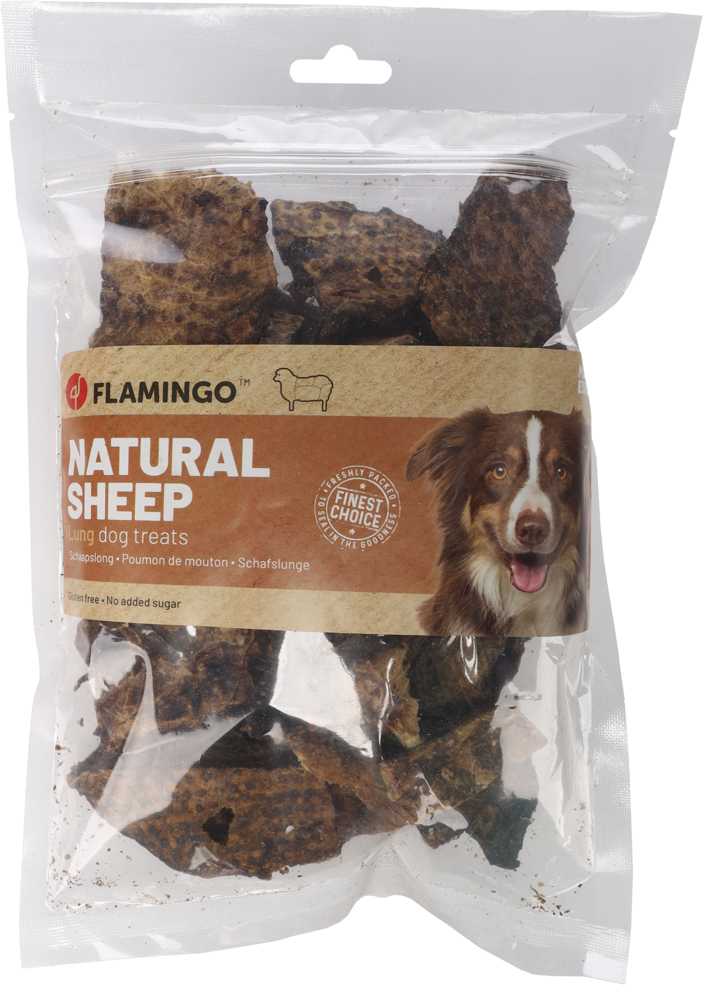 Flamingo Snacks Nature Sheep lung Flat