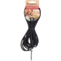 Flamingo Training and tracking leash Caspar Black