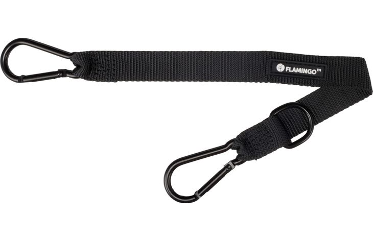 Flamingo Connecteur pour ceinture de sécurité de voiture Darrel Noir