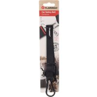 Flamingo Connecteur pour ceinture de sécurité de voiture Darrel Noir