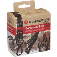 Flamingo Ceinture de sécurité Sarge Noir