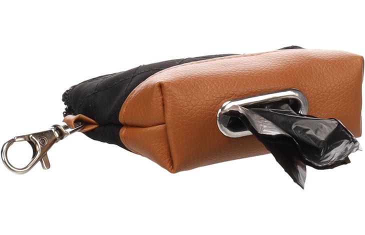 Flamingo Poop bag dispenser Cellie Black