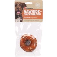 Flamingo Snacks R'Hide Ring  with chicken & with cod 45g