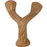 Flamingo Toy Nyl'o Wood Y shape with beef flavour