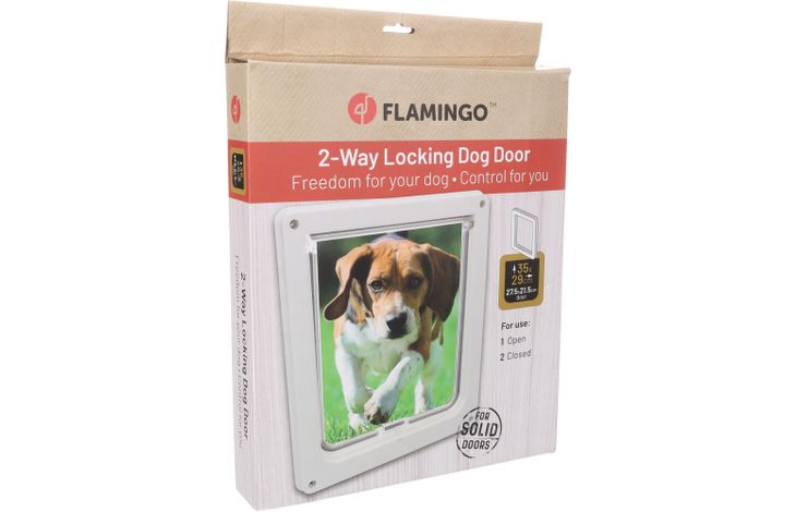 Flamingo Porta per cani Napoleon Bianco