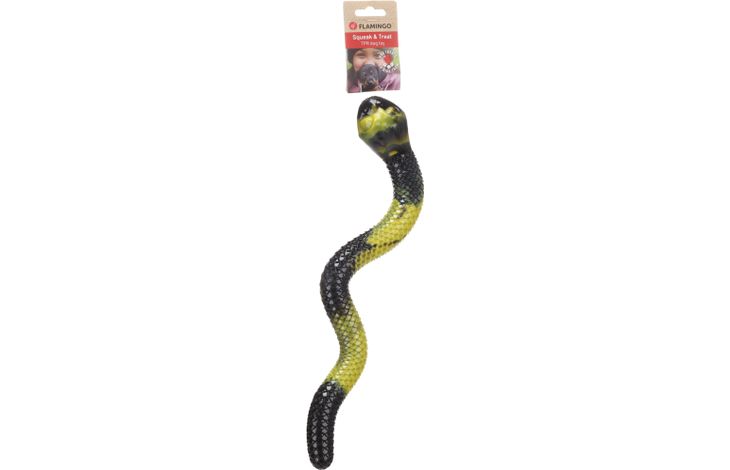 Flamingo Jouet Sneaky Serpent Jaune & Noir