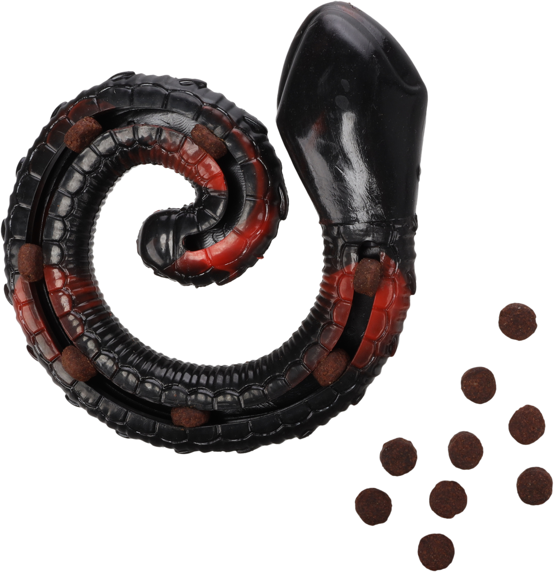 Flamingo Toy Sneaky Snake Red & Black