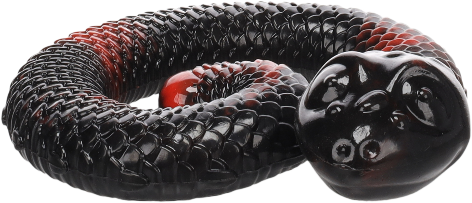 Flamingo Toy Sneaky Snake Red & Black