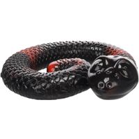 Flamingo Toy Sneaky Snake Red & Black